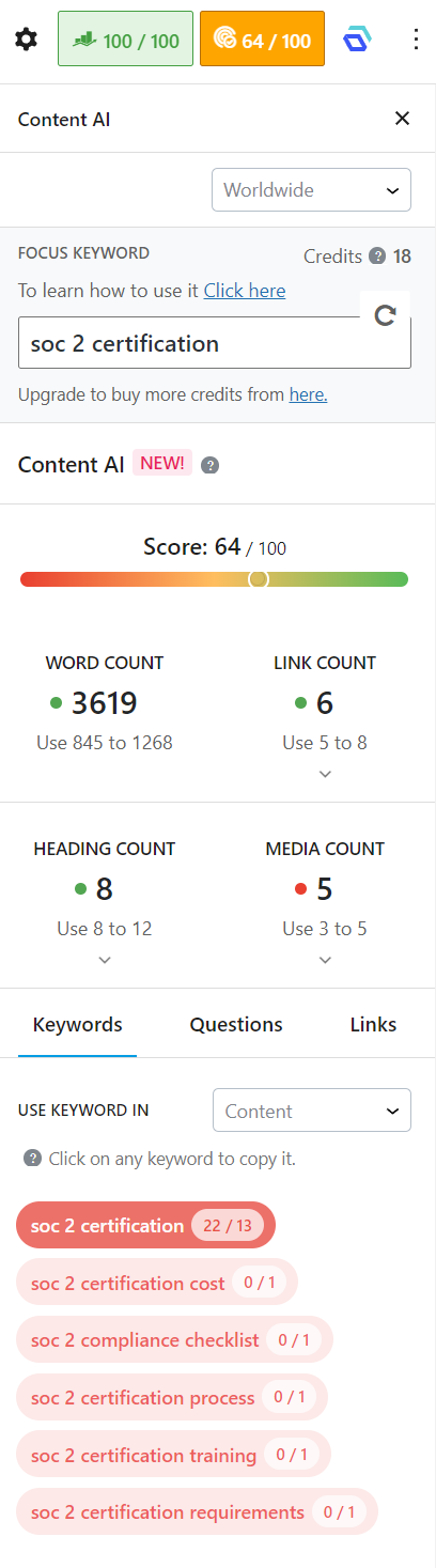 Rank Math Pro AI